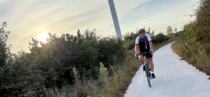 Wil Dennissen op de Grote Trap